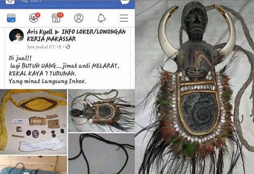 Jual Jimat yang Bisa Bikin Kaya 7 Turunan, Pria ini Ditertawakan Netizen