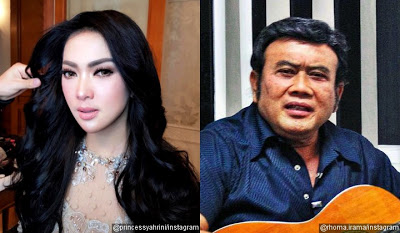 Tampil Sepanggung, Rhoma Irama Malah Diminta Bikin Lagu 'Siksa Kubur' Buat Syahrini!