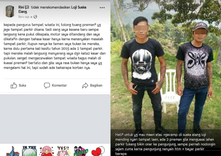 Kunjungi Loji Suaka Elang, Netizen ini Mengaku Jadi Korban 'Kekejaman' Preman, Kepala Dipukul Motor Ditendang