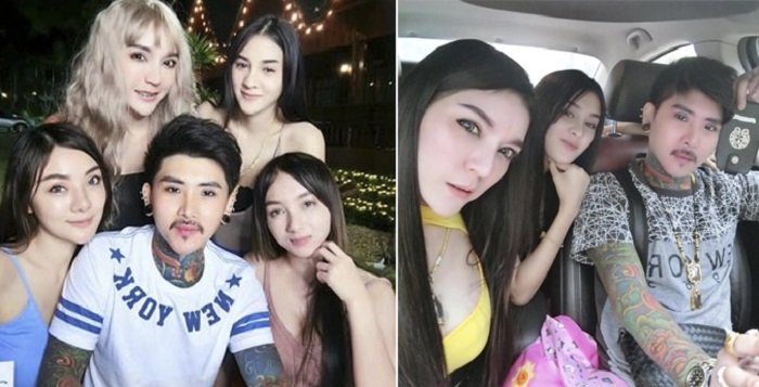 Viral Pria Thailand Tinggal Serumah dengan 4 Istri, Gimana Rasanya Ya?