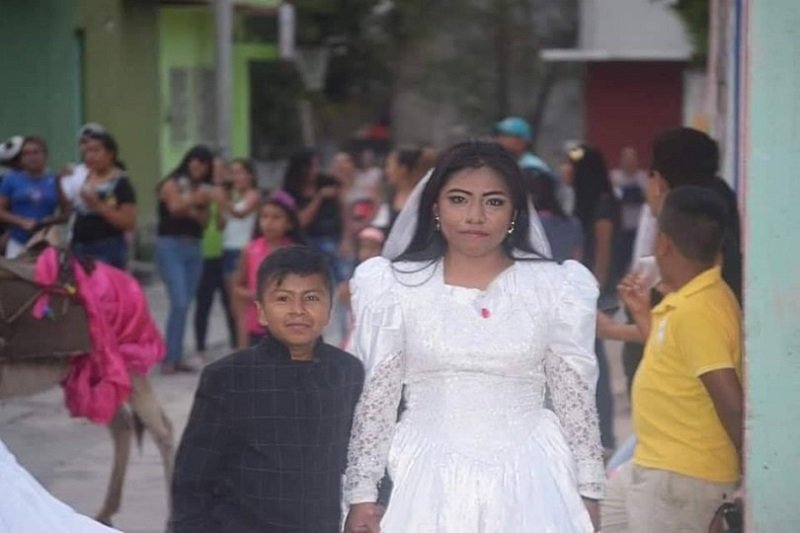 Viral Foto Bocah Menikah dengan Perempuan Dewasa, Ternyata Ini Faktanya!