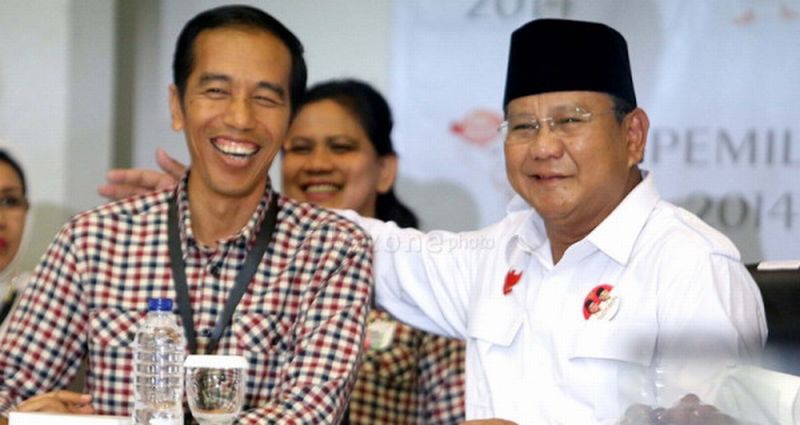 Heboh Netizen Temukan Foto Prabowo dan Joko W Bertemu Pasca-Pemilu