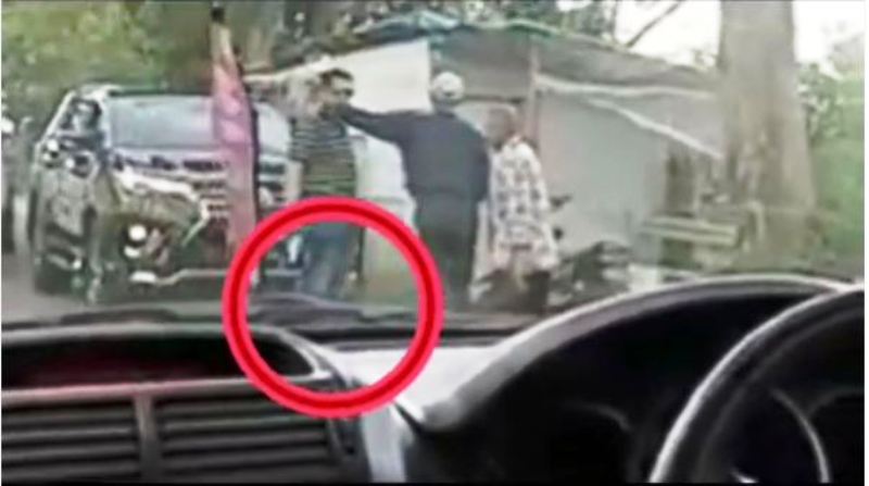Pria Diduga Polisi Todongkan Senpi ke Warga Lembang Jadi Viral di Medsos