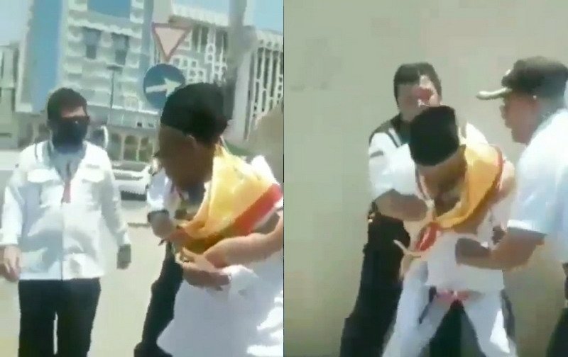 Viral Pengamanan Jamaah Haji Asal Indonesia yang Diduga Tersesat Berlangsung Dramatis