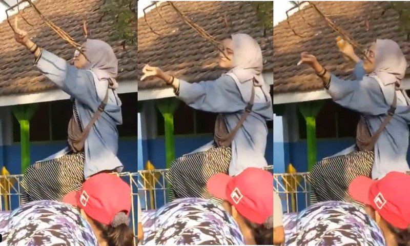 Viral Goyang Ukhty Santuy, Netizen: Pulang dari KKN Desa Penari