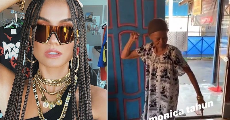 Viral Nenek Joget Lagu Diamond Agnez Mo, Netizen : Asyik Go Internasional!