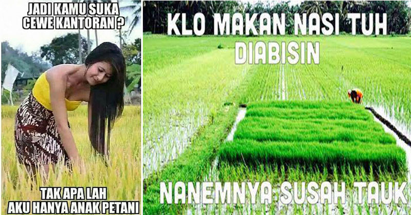 Meme-Meme Hari Tani Nasional, Kocak Bikin Ngocok Perut!