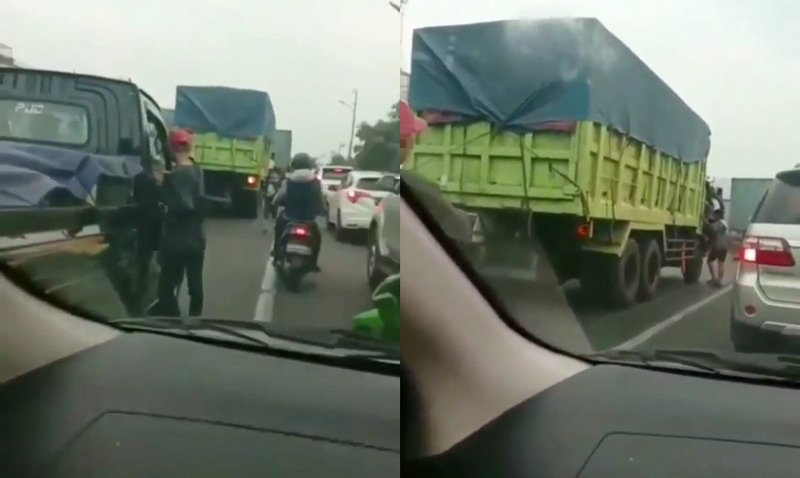 Viral Remaja Palak Truk, Pelaku Diamankan Kurang dari 24 Jam