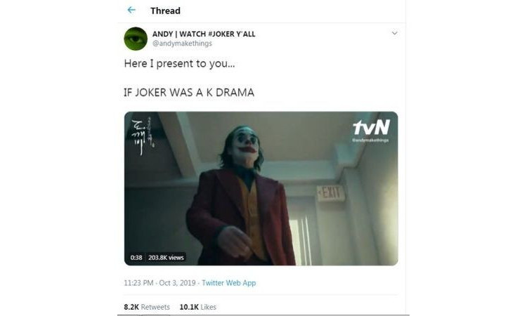 Viral Joker Versi Drama Korea