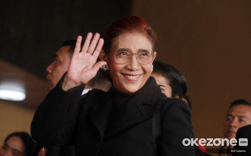 Viral Video Susi Pudjiastuti Joget 'I Want to Break Free'