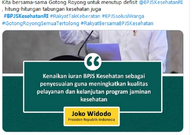 BPJS Masih Viral di Medsos, Kini Giliran Netizen Beri Dukungan