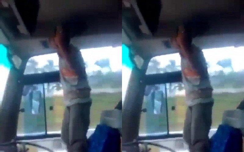 Viral Sopir Bus Nyetir Sambil Berjoget Tuai Caci Maki