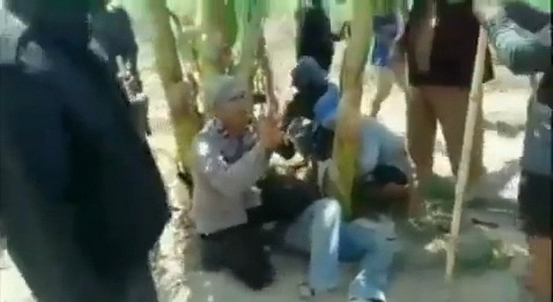 Viral Kapolsek Bersimpuh demi Nyawa Pekerja Tambang Pasir