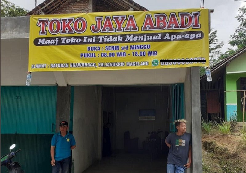 Viral Toko Tak Jual Apa-Apa di Magelang, Kisahnya Bikin Haru