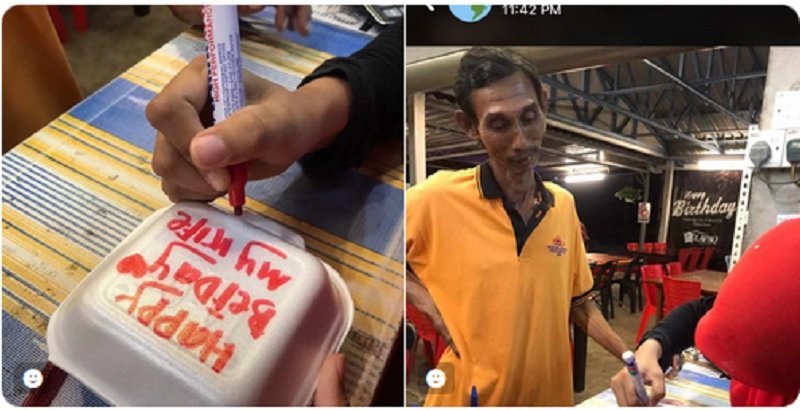 Viral Suami Belikan Burger Kecil di Hari Ulang Tahun Istrinya, So Sweet!