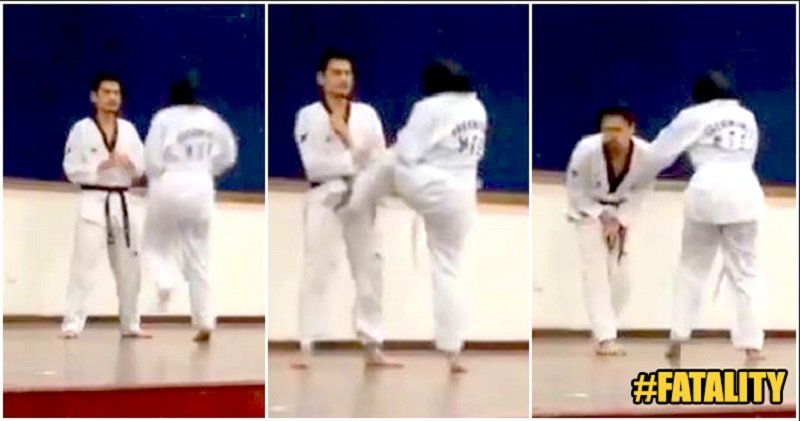 Viral Murid Tendang Kelamin Gurunya saat Latihan Taekwondo, Mau Ngakak tapi Kasihan