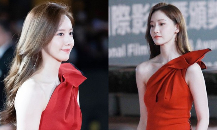 Cantik Berbalut Gaun Merah, Penampilan Yoona SNSD Di Ajang Penghargaan ini Buat Netizen Tercengang!