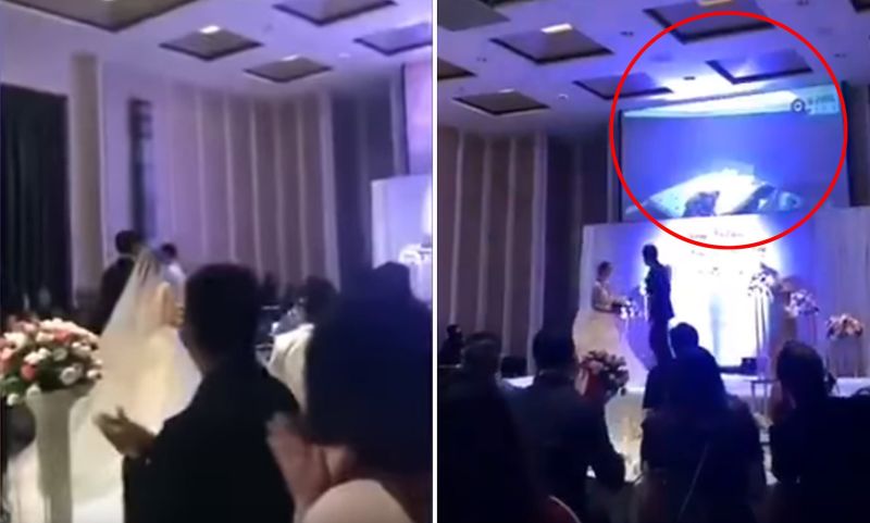 Viral Pengantin Pria Tayangkan Video Panas Mempelai Perempuan di Pesta Pernikahan