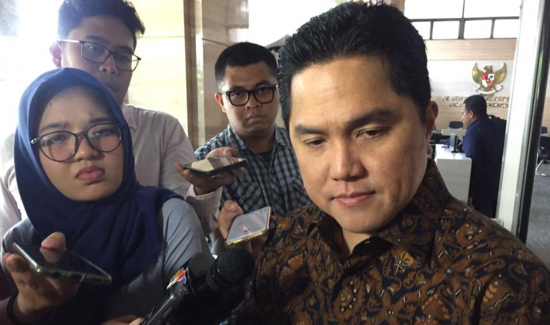 Masih Mati Lampu, Erick Thohir: Takutnya Kayak di Viral, Pegang Listrik Pada Jatuh