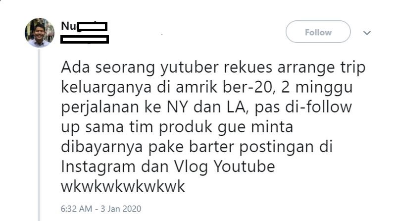 Viral YouTuber Terkaya Minta Liburan Gratis Buat 20 Orang, Netizen Auto-Julid!