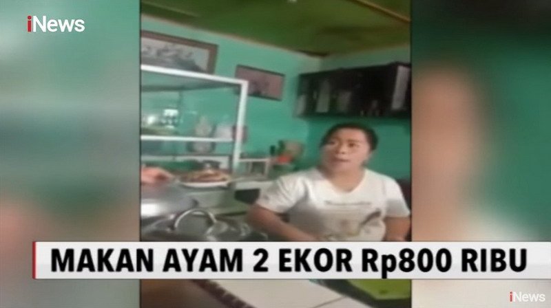 Viral Makan Ayam 2 Ekor Rp800 Ribu Dijawab Pemilik Rumah Makan