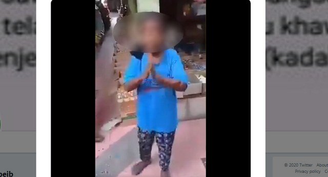 Viral! Diduga Mencuri Mangga, Nenek Ini Dianiaya di Pasar