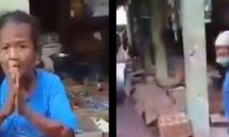 Viral Video Nenek Miskin dan Sebatang Kara di Sleman Ditendangi Karena Curi Mangga