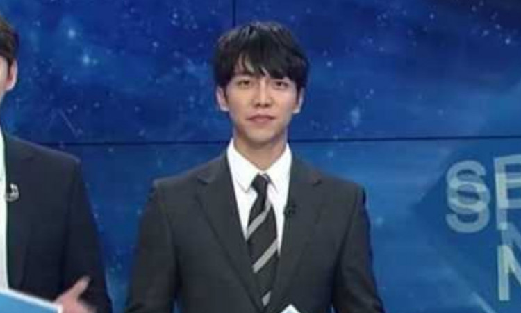 Bikin Penggemar Heboh, Lee Seung Gi Mendadak Jadi Pembaca Berita SBS