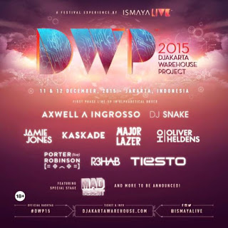 Ini Daftar Harga Tiket Resmi Djakarta Warehouse Project (DWP) 2015