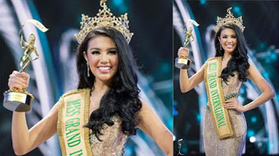 Profil, Foto, dan Biodata Lengkap Ariska Putri Pertiwi Pemenang Juara 1 Miss Grand International 2016