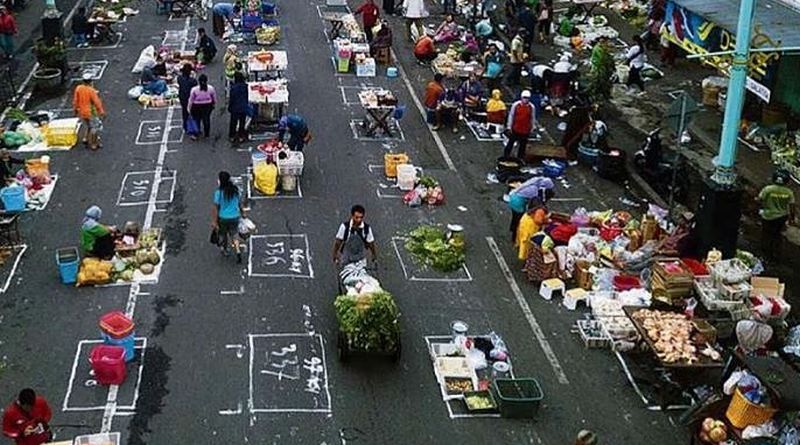 Viral Wajah Baru Pasar Salatiga Terapkan Physical Distancing, Ganjar Pranowo Ajak yang Lain