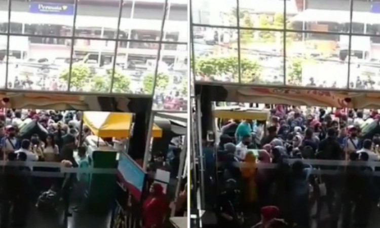 Viral Pengunjung Serbu Mall Ciledug yang Kembali Dibuka