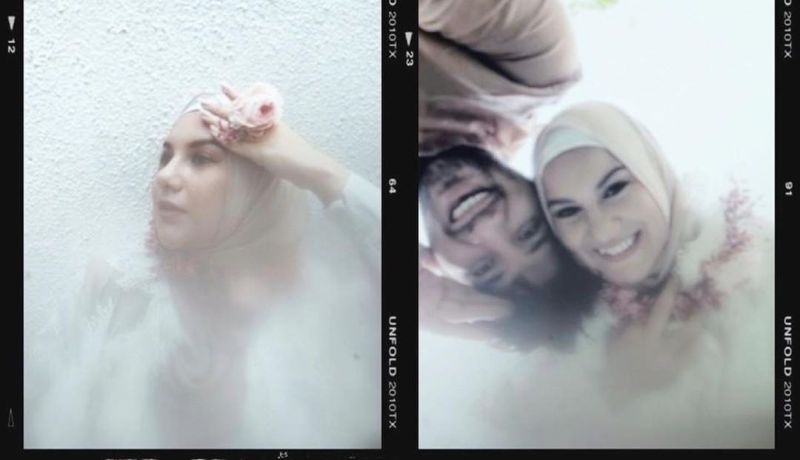 Potret Maternity Virtual Photoshoot Irish Bella dan Ammar Zoni Bikin Gemas Netizen