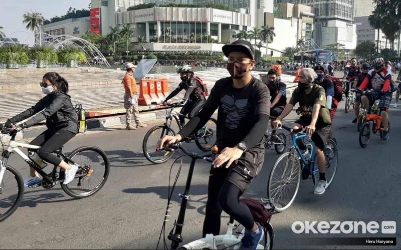 Heboh Pesepeda Pakai Masker Meninggal Dunia, Polisi: Itu Serangan Jantung