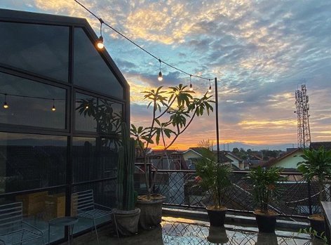 Viral Rumah Purnama, Keren Ada Rooftop-nya