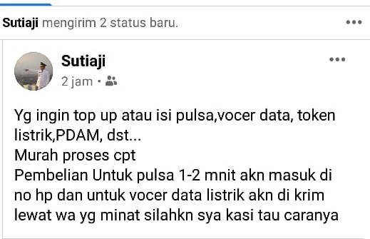 Heboh Medsos Wali Kota Malang Dicatut untuk Minta Uang dan Jualan Pulsa