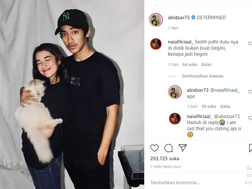 Rangkul Cewek Bukan Muhrim Sambil Pegang Kucing, Abidzar Dihujat Netizen! "Padahal Dididik Bukan Buat Jadi Begini!"