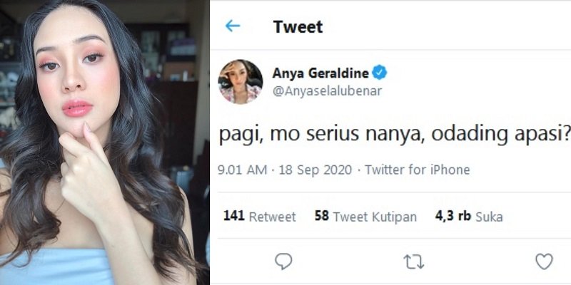 Anya Geraldine Tanya Soal Odading, Jawaban Netizen Bikin Geleng-Geleng Kepala!
