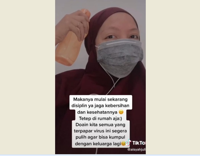 Viral! Wanita Ini Terpapar Covid-19 Setelah Bersepeda dan Renang