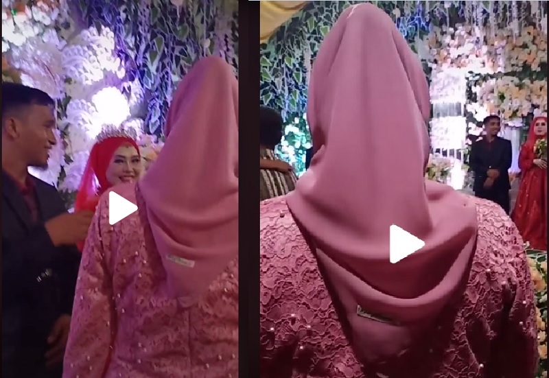 Viral! Wanita Datang ke Pernikahan Mantan Suami 1 Bulan Setelah Akta Cerai Keluar