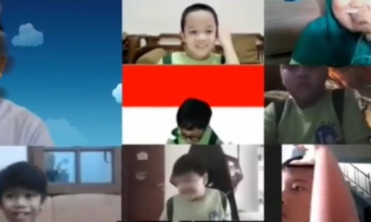 Viral Aksi Lucu Guru Akhiri Kelas Online dengan Jurus Naruto