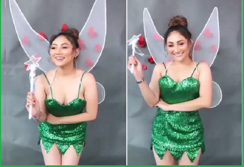 Sassha Carissa Menggoda Jadi Peri Tinker Bell, Netizen: Bikin Ngilu!