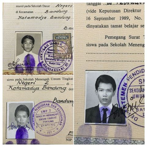 Heboh Ridwan Kamil Unggah Foto Ijazah Jadul, Netizen Salfok ke Gaya Rambutnya