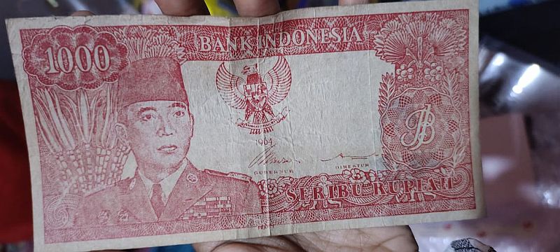 Heboh Uang Kuno Rp1.000 Bergambar Soekarno Diburu Kolektor, Ditawar hingga Rp5 Miliar