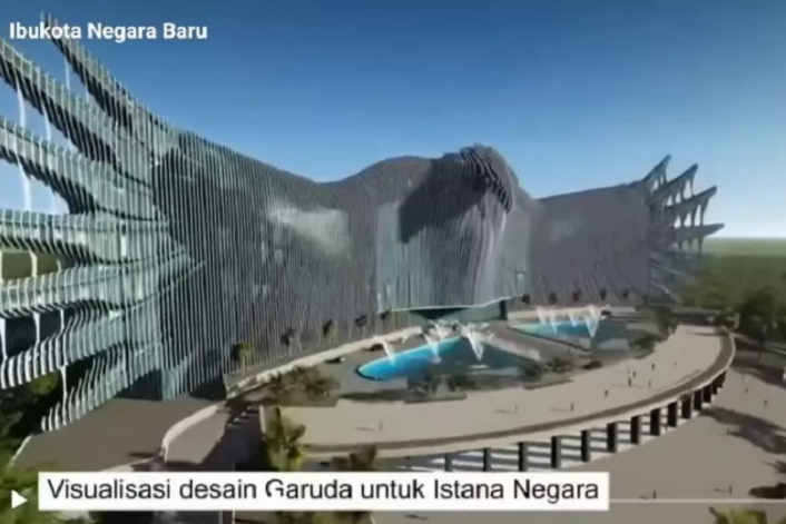 Desain Garuda Istana Negara Ibu Kota Baru, Netizen: Seharusnya Patung Para Presiden Layaknya Hokage