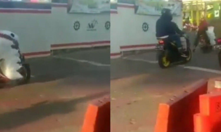 Viral Aksi Nekat Pengendara Motor Bawa Barang Berlebihan, Warganet: Sereem!