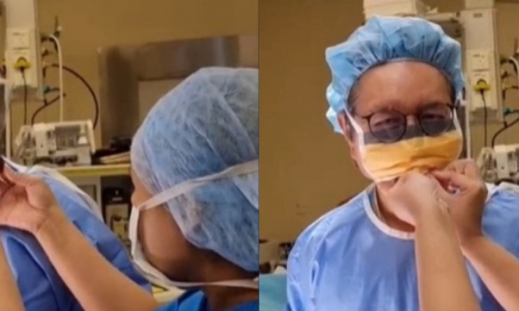 Viral Cara Dokter Buka Puasa saat Lakukan Operasi