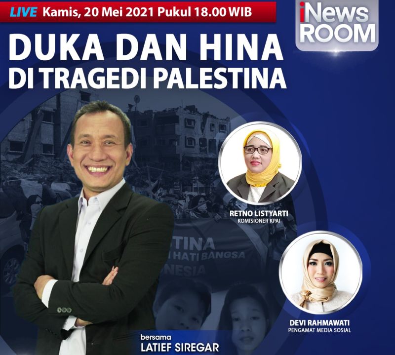 Viral! Hilmiadi Hujat Palestina Lewat TikTok, Selengkapnya di iNews Room Kamis Pukul 18.00 WIB