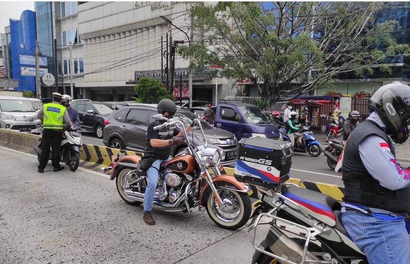 Viral Rombongan Moge Ditilang, Polda Metro: Kami Tak Pandang Bulu