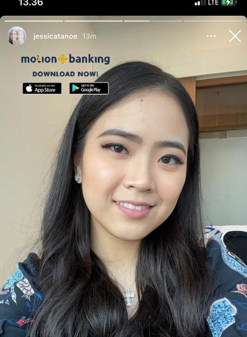 Heboh! Besok Diluncurkan, Jessica Tanoesoedibjo Pasang Stiker Instagram MotionBanking